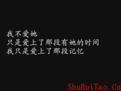 纪念那逝去的爱情